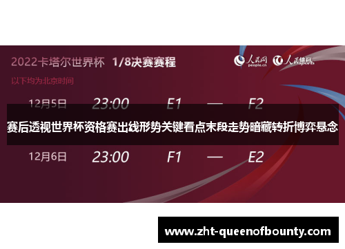 赛后透视世界杯资格赛出线形势关键看点末段走势暗藏转折博弈悬念 赛后透视世界杯资格赛出线形势关键看点末段走势暗藏转折博弈悬念